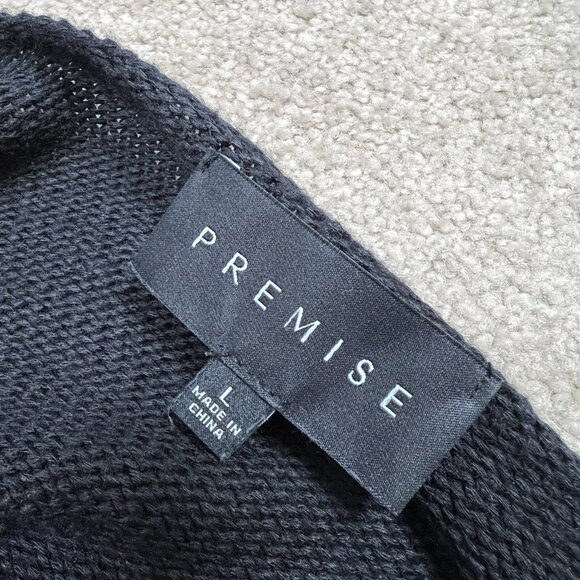 Premise Sweater Women’s Multicolored Striped Long Sleeve Pullover Size Large - Picture 6 of 11